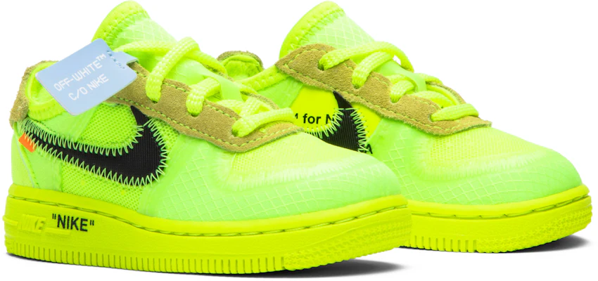 (Toddler) Off-White x Nike Air Force 1 Low 'Volt' BV0853-700 Cheap (Toddler) Off-White x Nike Air Force 1 Low 'Volt' BV0853-700