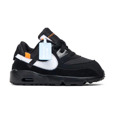 (TD) Off-White Nike Air Max 90 'Black'
