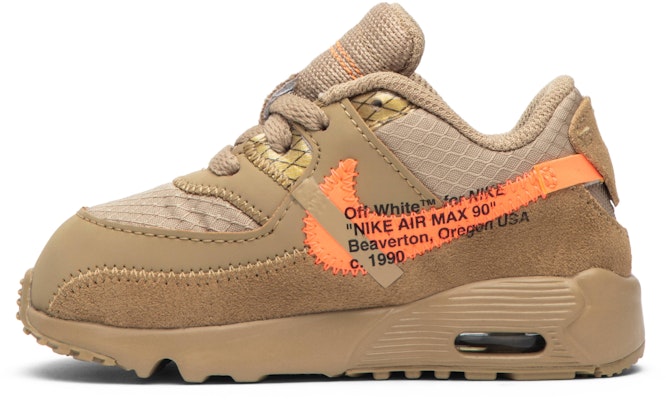 (Toddler) Off-White x Nike Air Max 90 'Desert Ore' BV0852-200 Lookbook (Toddler) Off-White x Nike Air Max 90 'Desert Ore' BV0852-200