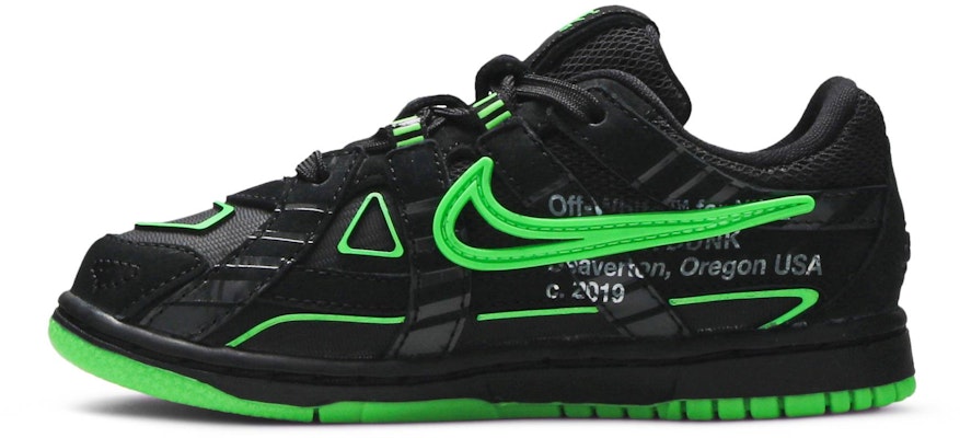 (TD) Off-White x Nike Air Rubber Dunk 'Green Strike' Hijau Strik CW7444-001 Lookbook (TD) Off-White x Nike Air Rubber Dunk 'Green Strike' Hijau Strik CW7444-001