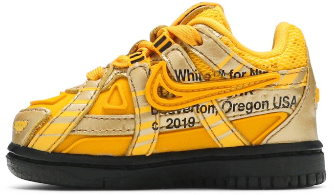 (TD) 오프화이트 x 나이키 에어 러버 덩크 '유니버시티 골드' CW7444-700 Lookbook (TD) 오프화이트 x 나이키 에어 러버 덩크 '유니버시티 골드' CW7444-700