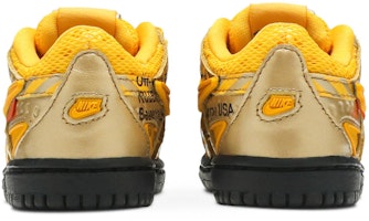 (TD) 오프화이트 x 나이키 에어 러버 덩크 '유니버시티 골드' CW7444-700 Details for (TD) 오프화이트 x 나이키 에어 러버 덩크 '유니버시티 골드' CW7444-700