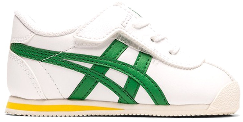 (Toddler) Onitsuka Tiger Corsair 'White Green Yellow' 1184A050-100 Order (Toddler) Onitsuka Tiger Corsair 'White Green Yellow' 1184A050-100