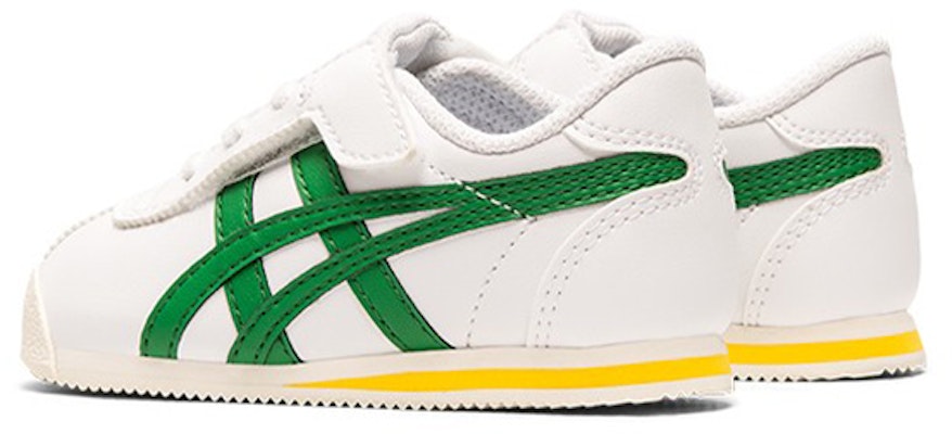 (Toddler) Onitsuka Tiger Corsair 'White Green Yellow' 1184A050-100 Purchase (Toddler) Onitsuka Tiger Corsair 'White Green Yellow' 1184A050-100