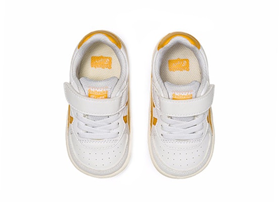 (Toddler) Onitsuka Tiger GSM 'White Yellow' 1184A023-105 Shop (Toddler) Onitsuka Tiger GSM 'White Yellow' 1184A023-105