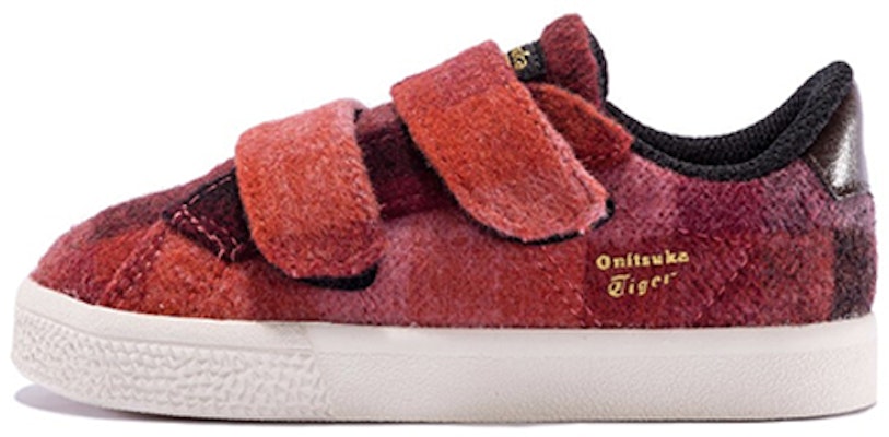 婴童 Onitsuka Tiger LawnShip TS 魔術貼 輕便舒適 低筒板鞋 紅色 Buy 婴童 Onitsuka Tiger LawnShip TS 魔術貼 輕便舒適 低筒板鞋 紅色
