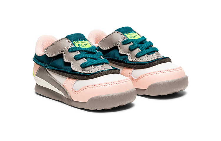 Lookbook (TD) Onitsuka Tiger Scarpe Running Basse Rosa/Blu/Grigio 1184A088-300