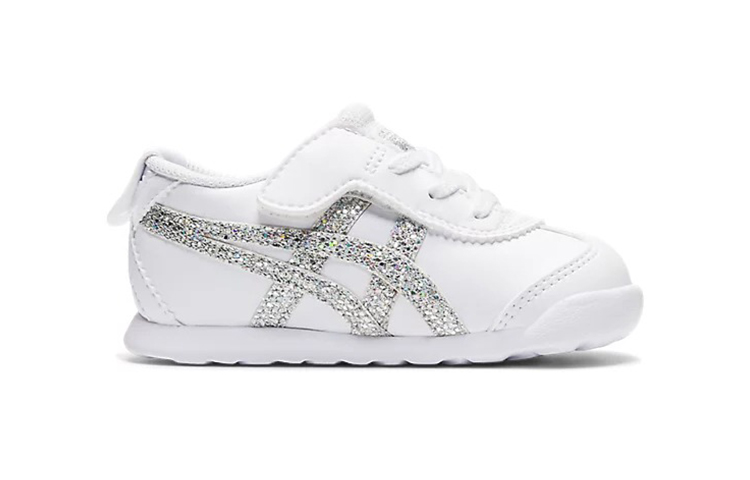 Order 嬰兒 Onitsuka Tiger鬼塚虎 MEXICO 66 舒適 耐磨 低筒 運動休閒鞋 白銀色