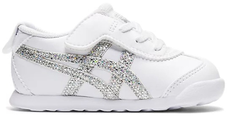 (Toddler) Onitsuka Tiger MEXICO 66 'White Silver Glitter' 1184A173-101 Order (Toddler) Onitsuka Tiger MEXICO 66 'White Silver Glitter' 1184A173-101