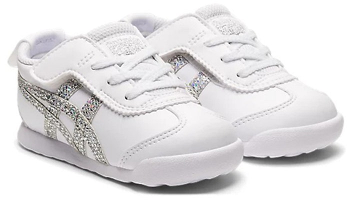 (Toddler) Onitsuka Tiger MEXICO 66 'White Silver Glitter' 1184A173-101 Lookbook (Toddler) Onitsuka Tiger MEXICO 66 'White Silver Glitter' 1184A173-101