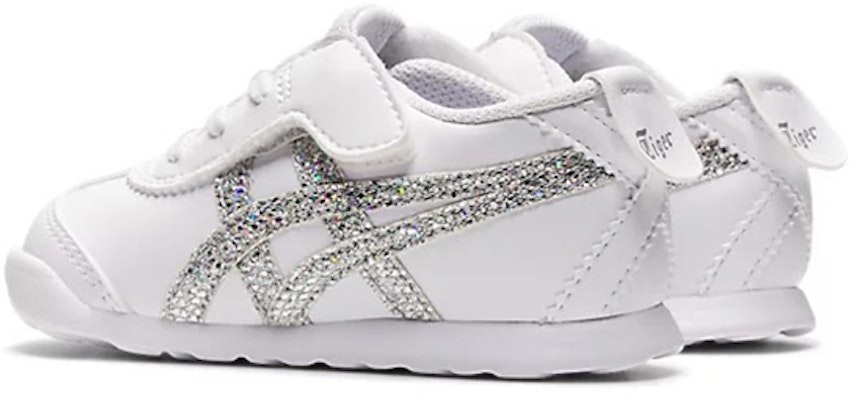 (Toddler) Onitsuka Tiger MEXICO 66 'White Silver Glitter' 1184A173-101 Shop (Toddler) Onitsuka Tiger MEXICO 66 'White Silver Glitter' 1184A173-101