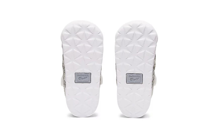 Details for 嬰兒 Onitsuka Tiger鬼塚虎 MEXICO 66 舒適 耐磨 低筒 運動休閒鞋 白銀色