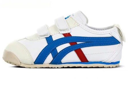 嬰兒 Onitsuka Tiger鬼塚虎 MEXICO 66 鬼冢虎 魔術貼 減震防滑 低筒 運動休閒鞋 藍白 Buy 嬰兒 Onitsuka Tiger鬼塚虎 MEXICO 66 鬼冢虎 魔術貼 減震防滑 低筒 運動休閒鞋 藍白