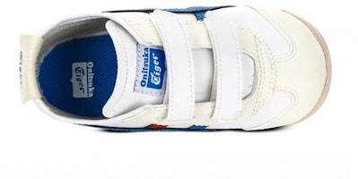 嬰兒 Onitsuka Tiger鬼塚虎 MEXICO 66 鬼冢虎 魔術貼 減震防滑 低筒 運動休閒鞋 藍白 Shop 嬰兒 Onitsuka Tiger鬼塚虎 MEXICO 66 鬼冢虎 魔術貼 減震防滑 低筒 運動休閒鞋 藍白