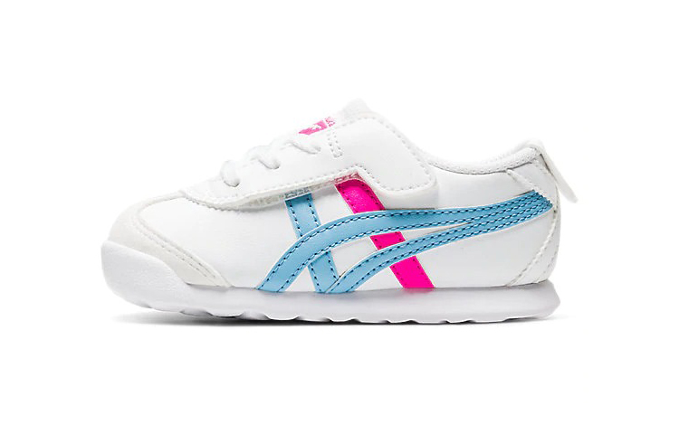 (Toddler) Onitsuka Tiger Mexico 66 TS Sneakers White/Pink/Blue 1184A074-103