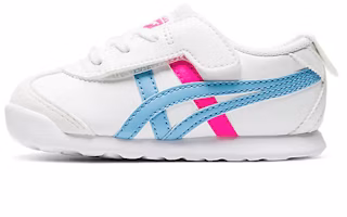 (Toddler) Onitsuka Tiger Mexico 66 TS Sneakers White/Pink/Blue 1184A074-103 (Toddler) Onitsuka Tiger Mexico 66 TS Sneakers White/Pink/Blue 1184A074-103