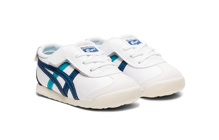 Lookbook (TD) 오니츠카 타이거 멕시코 66 TS 흰/파 1184A074-106
