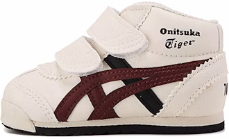 (Toddler) Onitsuka Tiger Mexico Mid Runner 'Oatmeal Burgundy Black' 1184A001-250 (Toddler) Onitsuka Tiger Mexico Mid Runner 'Oatmeal Burgundy Black' 1184A001-250