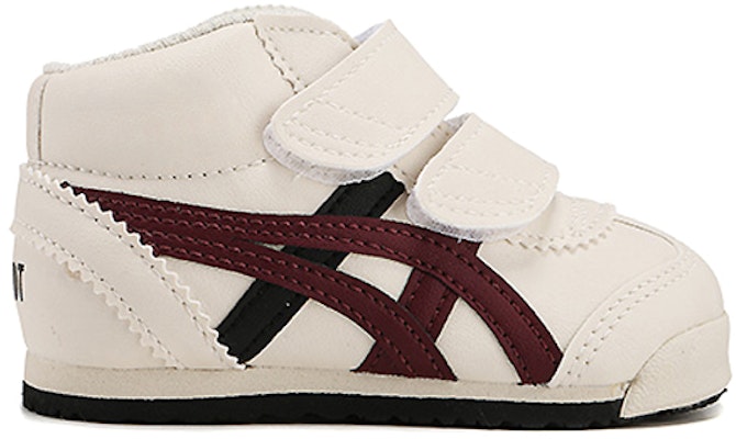 (TD) Onitsuka Tiger Mexico Mid Runner 'Oatmeal Burgundy Hitam' 1184A001-250 Order (TD) Onitsuka Tiger Mexico Mid Runner 'Oatmeal Burgundy Hitam' 1184A001-250