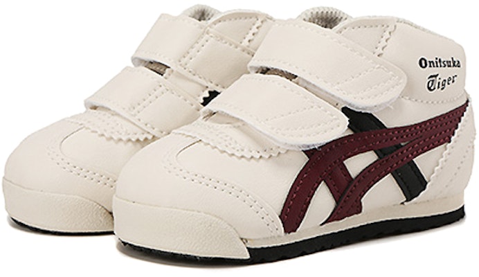 (TD) Onitsuka Tiger Mexico Mid Runner 'Oatmeal Burgundy Hitam' 1184A001-250 Shop (TD) Onitsuka Tiger Mexico Mid Runner 'Oatmeal Burgundy Hitam' 1184A001-250
