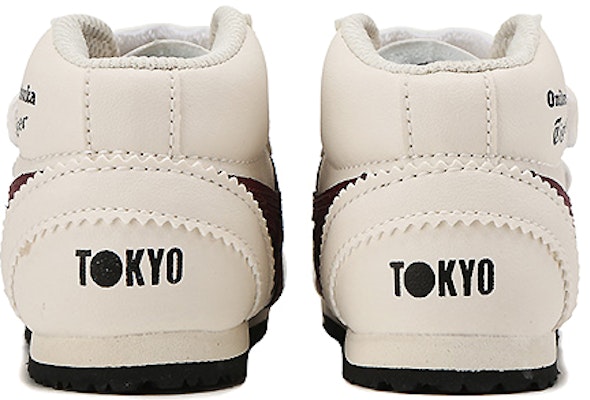 (TD) Onitsuka Tiger Mexico Mid Runner 'Oatmeal Burgundy Hitam' 1184A001-250 Details for (TD) Onitsuka Tiger Mexico Mid Runner 'Oatmeal Burgundy Hitam' 1184A001-250