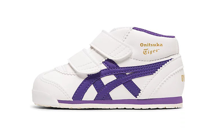(Toddler) Onitsuka Tiger Mexico Mid Runner 'White Purple' 1184A001-102