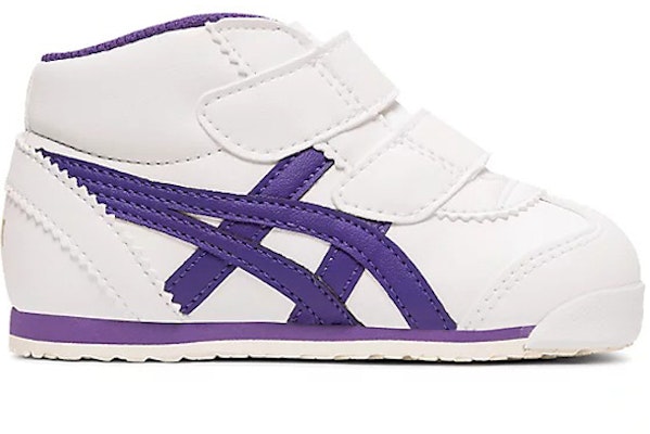 (Toddler) Onitsuka Tiger Mexico Mid Runner 'White Purple' 1184A001-102 Order (Toddler) Onitsuka Tiger Mexico Mid Runner 'White Purple' 1184A001-102