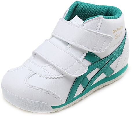 (TD) Onitsuka Tiger Mexico Mid Runner 'Putih Hijau' 1184A001-103 Lookbook (TD) Onitsuka Tiger Mexico Mid Runner 'Putih Hijau' 1184A001-103