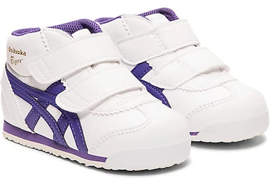 (Toddler) Onitsuka Tiger Mexico Mid Runner 'White Purple' 1184A001-102 Lookbook (Toddler) Onitsuka Tiger Mexico Mid Runner 'White Purple' 1184A001-102