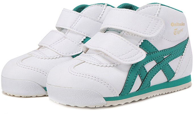 (TD) Onitsuka Tiger Mexico Mid Runner 'Putih Hijau' 1184A001-103 Shop (TD) Onitsuka Tiger Mexico Mid Runner 'Putih Hijau' 1184A001-103