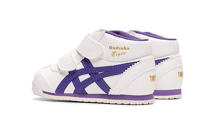 Shop (Toddler) Onitsuka Tiger Mexico Mid Runner 'White Purple' 1184A001-102