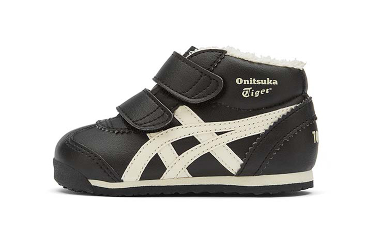 (Toddler) Onitsuka Tiger Mexico Mid Runner TS 'Black White' 1184A153-001