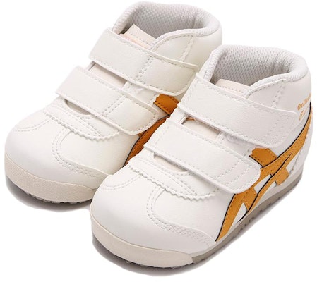 (Toddler) Onitsuka Tiger Mexico Mid Runner TS 'White Yellow' 1184A133-100 Lookbook (Toddler) Onitsuka Tiger Mexico Mid Runner TS 'White Yellow' 1184A133-100