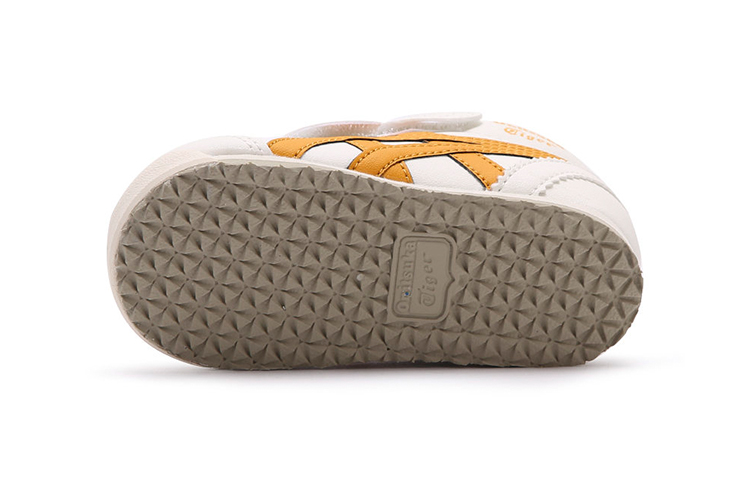 Purchase 嬰幼兒 Onitsuka Tiger鬼塚虎 Mexico Mid Runner TS 舒適 輕便 中筒 跑步鞋 白黃