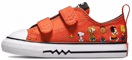 (Toddler) Converse Chuck Taylor All Star 2V x Peanuts 'Red White Black' A01870C (Toddler) Converse Chuck Taylor All Star 2V x Peanuts 'Red White Black' A01870C