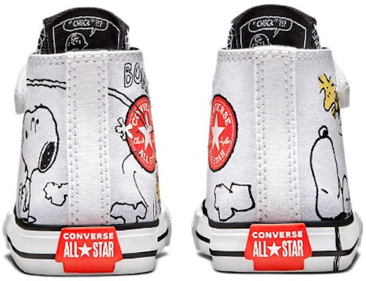 (Toddler) Converse Peanuts x Chuck Taylor All Star 'White Black Red' A01868C Purchase (Toddler) Converse Peanuts x Chuck Taylor All Star 'White Black Red' A01868C