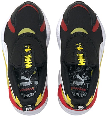 (PS) プーマ RS-X × ピーナッツ 黒黄赤 381874-01 Lookbook (PS) プーマ RS-X × ピーナッツ 黒黄赤 381874-01