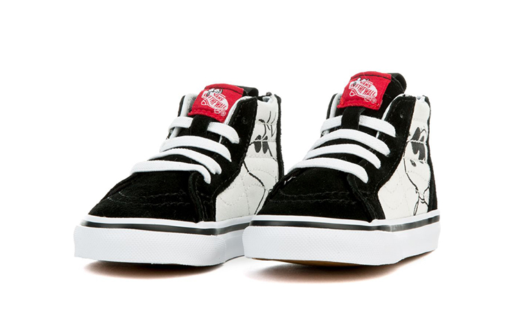 Shop （幼兒）Peanuts x Vans Sk8-Hi Zip 'Joe Cool' VN0A32R3OQU