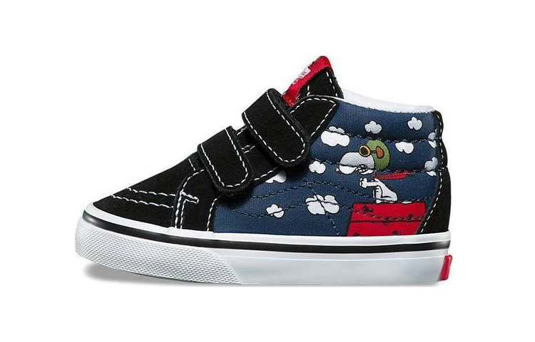 (Toddler) Peanuts x Vans Sk8-Mid Reissue V 'Flying Ace' VN0A348JOHK