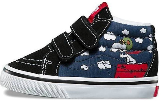 (Toddler) Peanuts x Vans Sk8-Mid Reissue V 'Flying Ace' VN0A348JOHK Buy (Toddler) Peanuts x Vans Sk8-Mid Reissue V 'Flying Ace' VN0A348JOHK