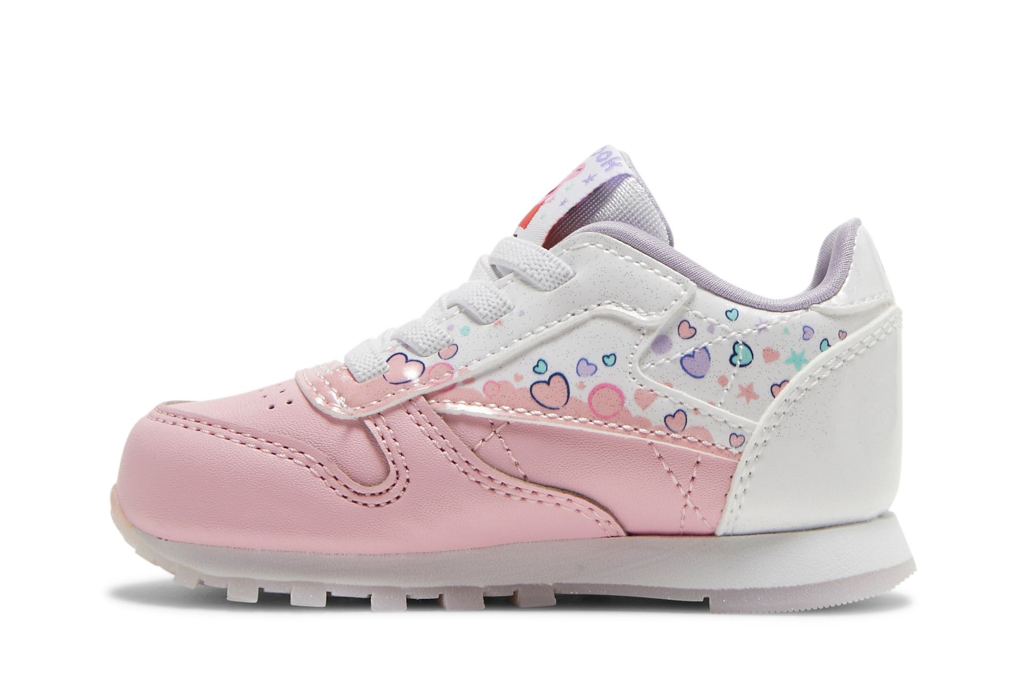 Lookbook (Toddler) Peppa Pig x Reebok Classic Leather 'Bubbles and Hearts' GZ6485