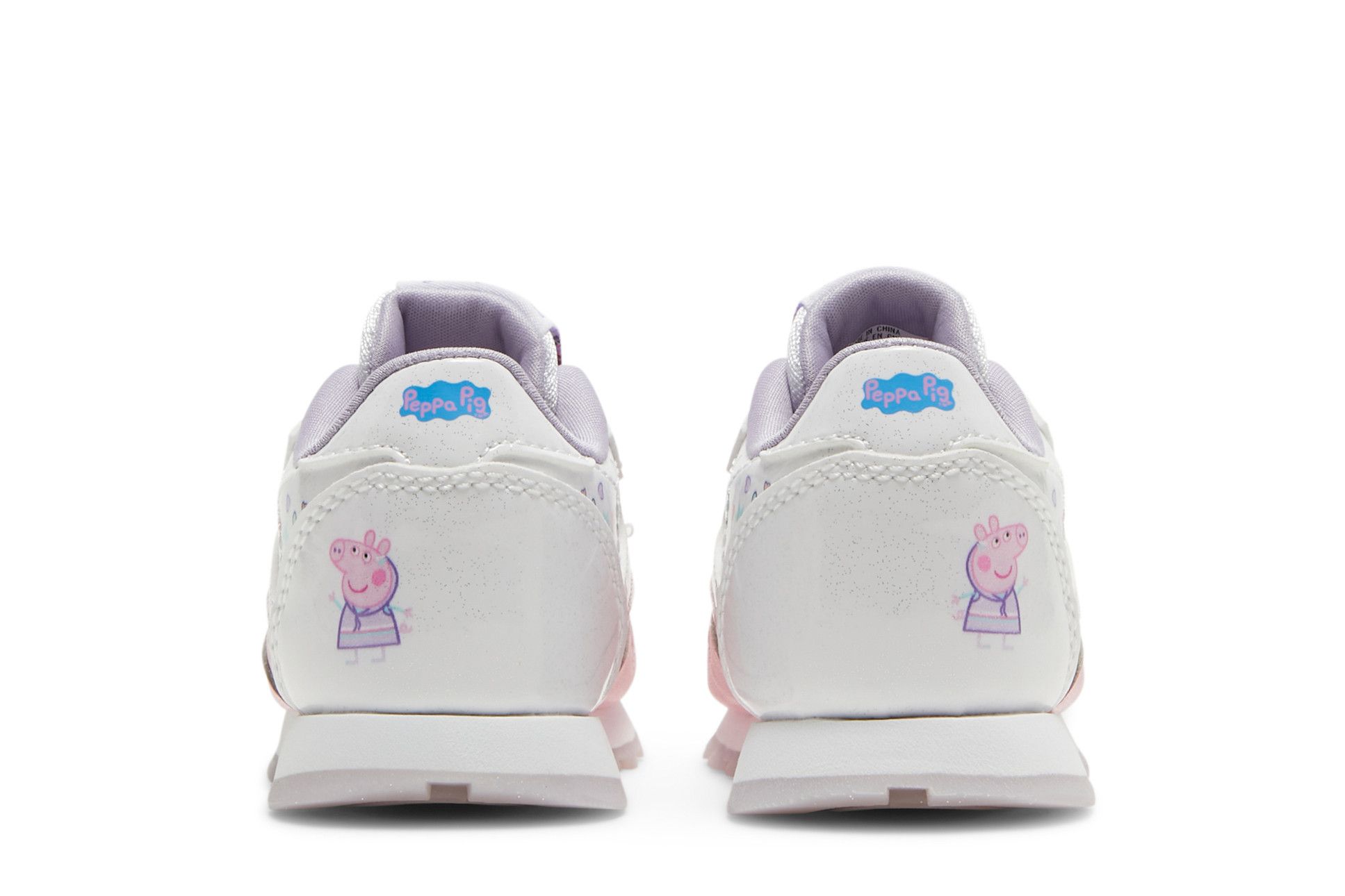 Details for (Toddler) Peppa Pig x Reebok Classic Leather 'Bubbles and Hearts' GZ6485