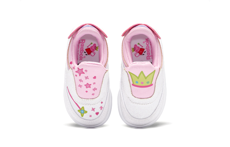 Shop (TD) Peppa Pig x Reebok Club C Slip-On 4 ''Rose Iconique'' H05206