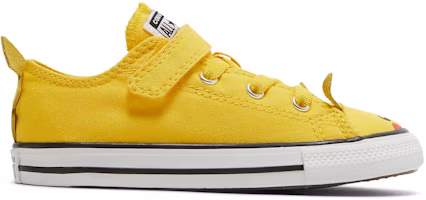 (Toddler) Pokemon x Converse Chuck Taylor All Star Low Easy-On 'Pikachu' A01231F (Toddler) Pokemon x Converse Chuck Taylor All Star Low Easy-On 'Pikachu' A01231F