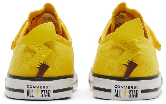 (TD) Pokemon x Converse Chuck Taylor All Star Low Easy-On 'Pikachu' zapatillas niño. A01231F Details for (TD) Pokemon x Converse Chuck Taylor All Star Low Easy-On 'Pikachu' zapatillas niño. A01231F