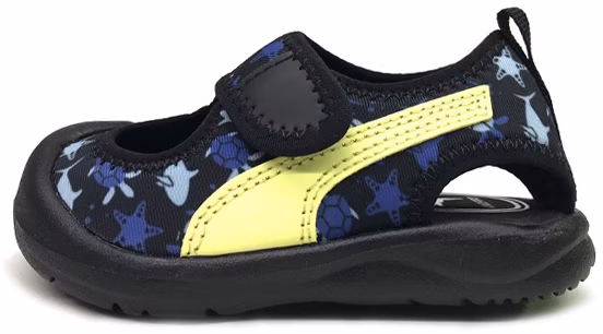 toddler-puma-aquacat-sandals-black-yellow-372158-09