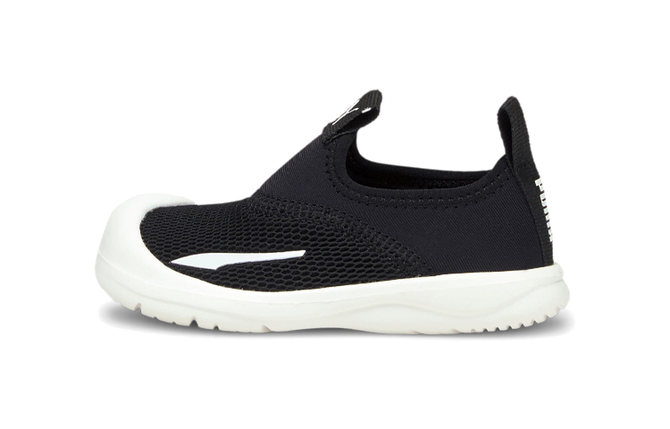 (Toddler) Puma Aquacat Shield Inf 'Black White' 37486-01
