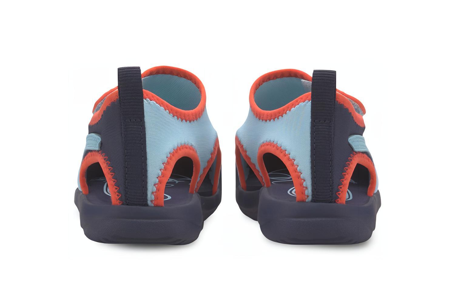 Shop 嬰童 Puma Aquacat 魔術貼 包頭平跟運動涼鞋 藍色