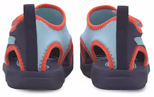 Shop 嬰童 Puma Aquacat 魔術貼 包頭平跟運動涼鞋 藍色