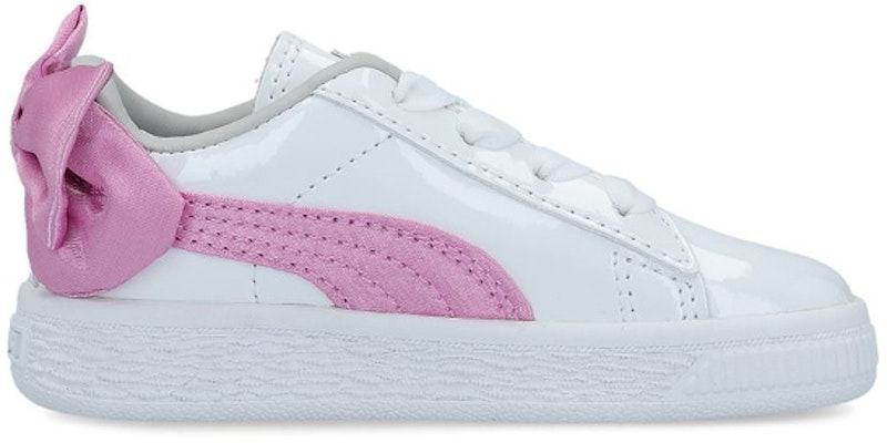 (TD) 푸마 바스켓 보우 INF 핑크 스니커즈 (Puma Basket Bow INF Pink Sneakers) 367623-02 Order (TD) 푸마 바스켓 보우 INF 핑크 스니커즈 (Puma Basket Bow INF Pink Sneakers) 367623-02